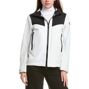 Post Card Womens Light Jacket, White